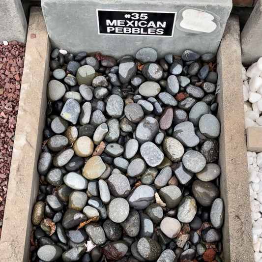 Mexican Beach Pebble (50lb bag)